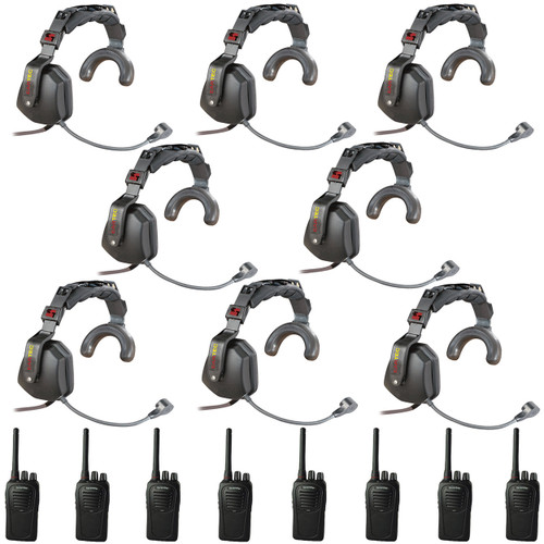 Eartec Scrambler 8-User SC-1000 2-Way Radio System (Several Products Discontinued)