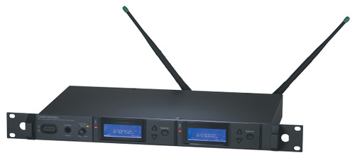 Audio-Technica AEW-5111a Dual Wireless Microphone System with Two Bodypack Transmitters (Discontinued)