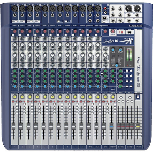 Soundcraft Signature 16 Compact Analogue Mixer (Discontinued)