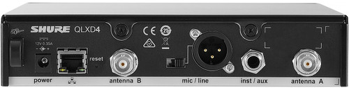 Shure QLXD4 Digital Wireless Receiver