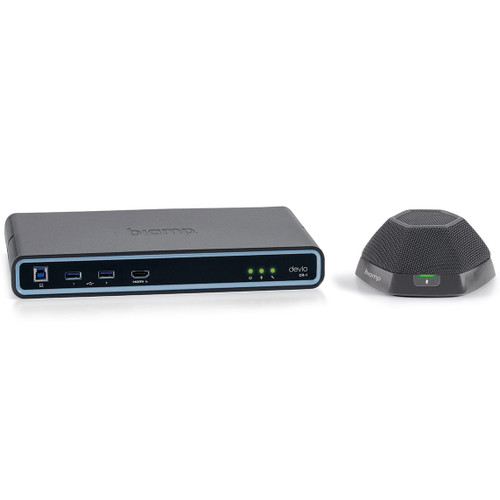 Biamp Devio CR-1T Conference Room System with CR-1 Hub and DTM-1 Tabletop Microphone (Discontinued)