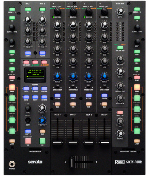 Rane Sixty-Four DJ Mixer for Serato DJ (Discontinued)