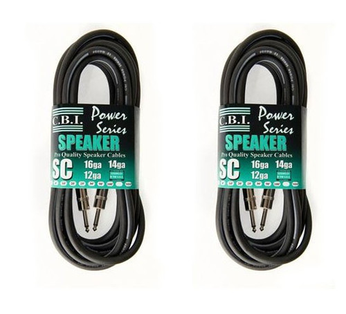 CBI SC12-2PC Heavy Duty 12 Gauge Speaker Cables (Discontinued)