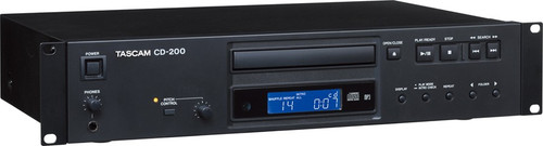 Tascam CD-200 Rack Mount CD Player (Discontinued)