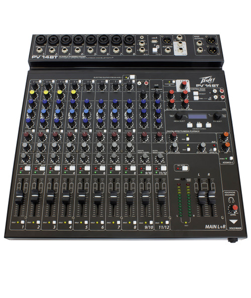 Peavey PV 14 BT Compact Mixer with Bluetooth