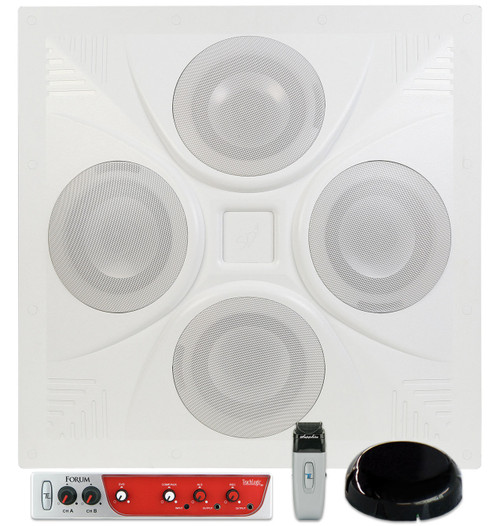 Classroom Sound System with Drop-In Ceiling Speaker and TeachLogic Forum System (Discontinued)