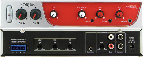 Classroom Sound System with Drop-In Ceiling Speaker and TeachLogic Forum System (Discontinued)
