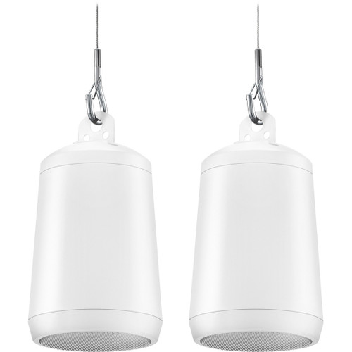 Electro-Voice EVID P2.1 Pendant Mount Satellite Speakers - White Pair (Discontinued)