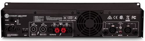 Hockey Arena Sound System with 4 Yamaha C115VA Loudspeakers and Crown XLS 1002 Power Amplifier