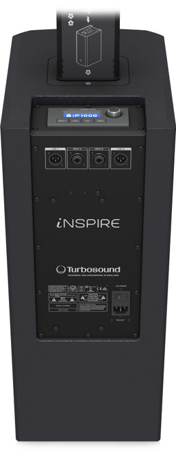 Turbosound iNSPIRE iP1000 Powered Column Loudspeaker (Discontinued)