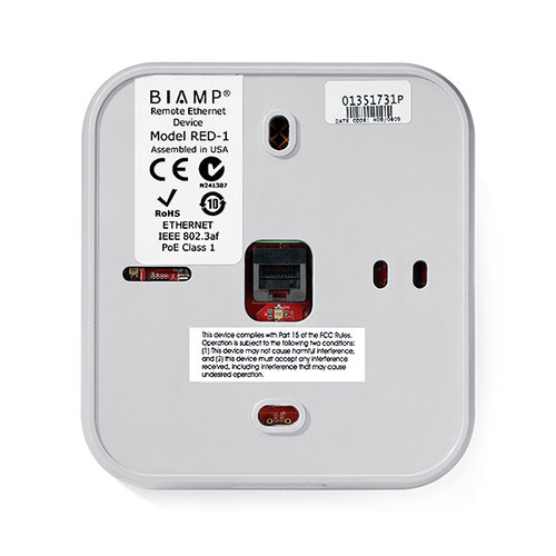 Biamp RED-1 Remote Control for Audia and Nexia Systems (Discontinued)