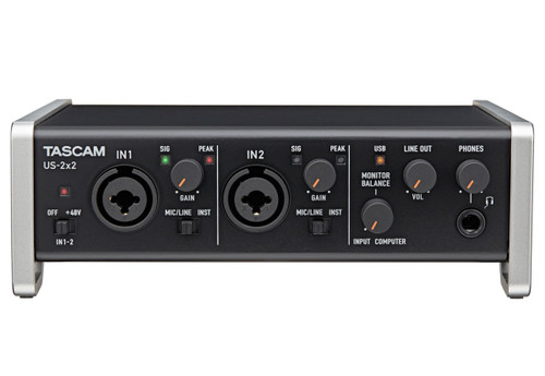 Tascam US-2x2 USB Audio / Midi Interface (Discontinued)