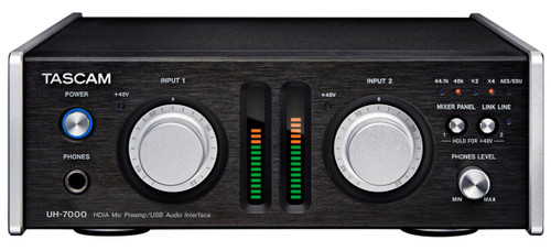 Tascam UH-7000 4 Channel Mic Preamp / USB Audio Interface (Discontinued)