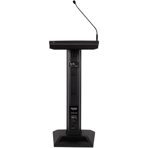 Denon Professional Lectern Active Powered Podium with Built-in Speakers - Black (Discontinued)