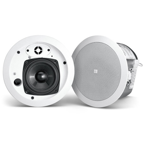 Restaurant Sound System with 8 JBL Control 24CT Micro In-Ceiling Loudspeakers and Mixer Amplifier