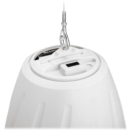 SoundTube RS800i 8" Coaxial Open-Ceiling Pendant Speaker Weatherized Indoor and Outdoor 125W - White
