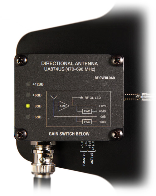 Shure UA874 Active Directional Antenna