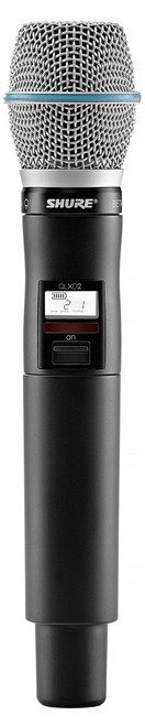 Shure QLXD24/B87A Handheld Wireless Microphone System
