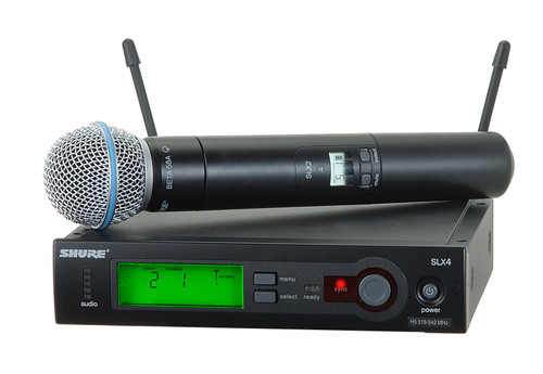 Shure SLX24/BETA58 Handheld Wireless System (Discontinued)
