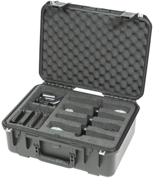 SKB 3i-1813-7WMC iSeries Waterproof Eight Mic Case for Wireless Mics