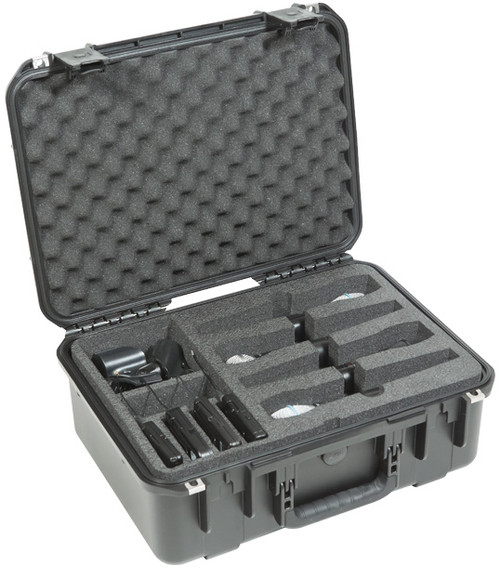 SKB 3i-1813-7WMC iSeries Waterproof Eight Mic Case for Wireless Mics