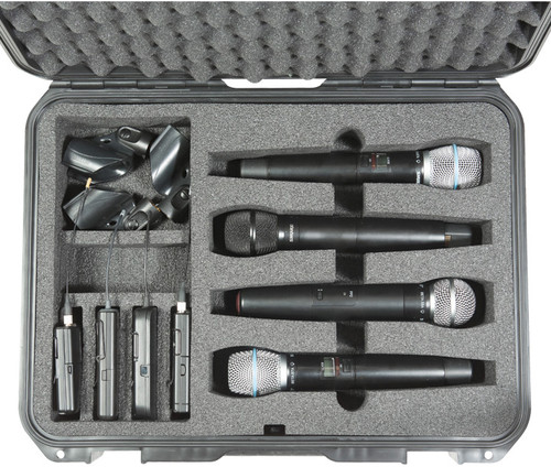 SKB 3i-1813-7WMC iSeries Waterproof Eight Mic Case for Wireless Mics