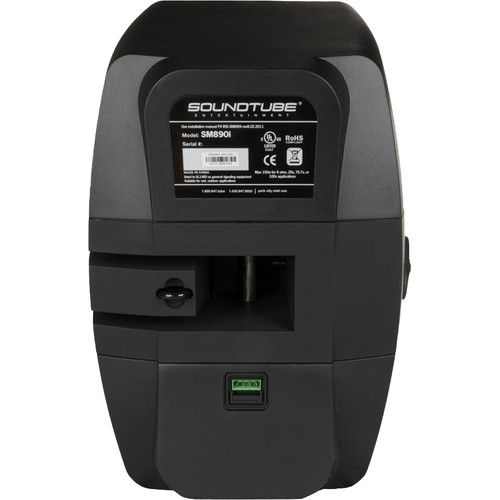 SoundTube SM890i-WX 8" Surface Mount Speaker with Weather Guard Technology - Black