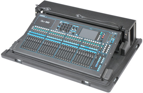 SKB 1RMQU32-DHW Roto-Molded Allen & Heath Qu-32 Mixer Case with Wheels (Discontinued)