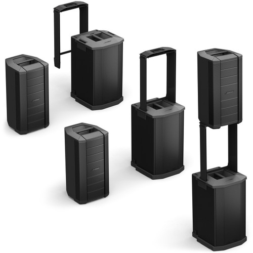 Bose F1 Dual Flexible Array Portable Gym Sound System 4000 Watts with 10-Channel Bluetooth Mixer