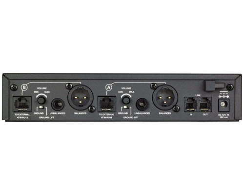 Audio-Technica ATW-1312/L System 10 PRO Rack-Mount Digital Dual Wireless System with Lavalier and Handheld Microphones (Discontinued)