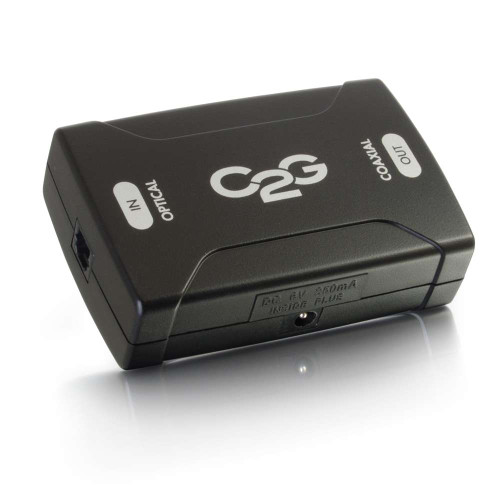 C2G 40019 Optical to Coaxial Digital Audio Converter (Discontinued)