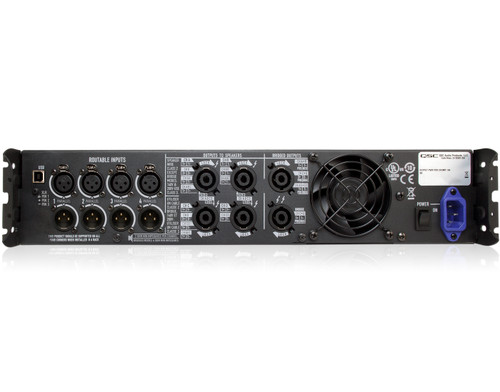 QSC Power Amplifier Rack Package with 5 PLD4.5 and Furman ASD-120 Power Distribution (Discontinued Components)