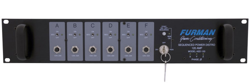 Ashly Audio Power Amplifier Rack Package with 5 nXe1.54 and Furman ASD-120 Power Distribution (Discontinued Components)