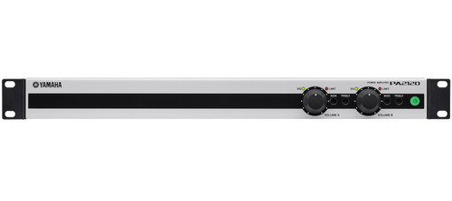 Yamaha PA2120 2-Channel Power Amplifier 120 Watts x 2 Ch or 200 Watts x 1 Ch 70V or 100V Certified ENERGY STAR