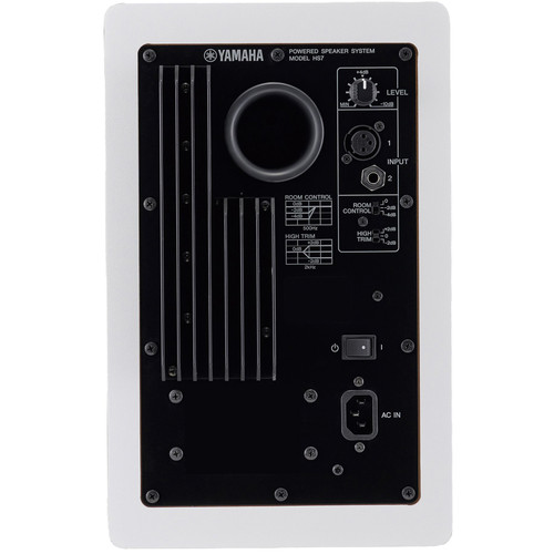 Yamaha HS7 6.5" 2-Way Bi-Amplified Nearfield Powered Studio Monitor - White