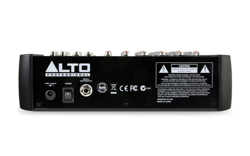 Alto ZMX122FX 8-Channel Compact Mixer with Effects (Discontinued)