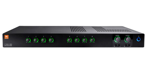 Office Sound System with 8 JBL Control 24CT Micro In Ceiling Loudspeakers and Mixer Amplifier