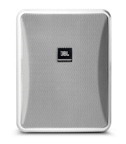 Retail Store Sound System with 8 JBL Control 25-1 Wall Mount Loudspeakers and Mixer Amplifier