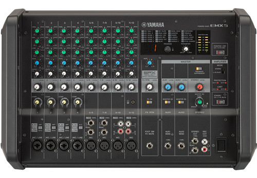 Yamaha EMX5 Portable 12-Channel Powered Mixer 2 x 630W