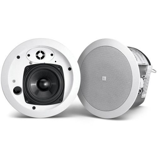 Retail Store Sound System with 8 JBL Control 24CT MicroPlus In-Ceiling Loudspeakers and Mixer Amplifier