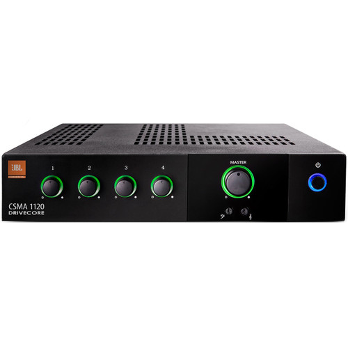 Retail Store Sound System with 8 JBL Control 24CT MicroPlus In-Ceiling Loudspeakers and Mixer Amplifier