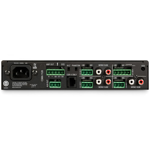 Retail Store Sound System with 8 JBL Control 24CT MicroPlus In-Ceiling Loudspeakers and Mixer Amplifier