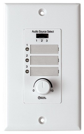 Retail Store Sound System with 4 AtlasIED FAP62T In-Ceiling Loudspeakers and Mixer Amplifier