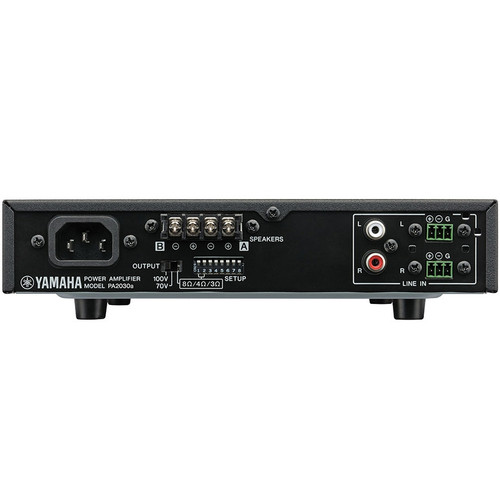 Yamaha Retail Store Sound System with 8 VXS5 Wall Mount Speakers MA2030a Mixer Amplifier PA2030a Power Amplifier and CD-C600 CD Player