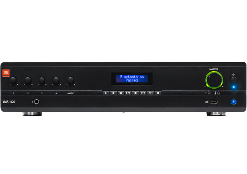 JBL VMA1120 120W 5-Channel Bluetooth Enabled Mixer Amplifier