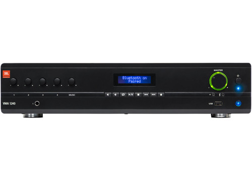JBL VMA1240 240W 5-Channel Bluetooth Enabled Mixer Amplifier