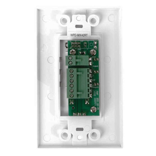 Retail Store Sound System with 8 AtlasIED SM52T Wall Mount Loudspeakers and Mixer Amplifier