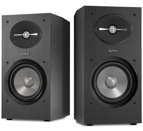 Infinity R162BK 6.5 inch Bookshelf Speakers - Pair (Discontinued)