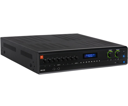 JBL VMA260 60W 8-Channel Bluetooth Enabled Mixer Amplifier