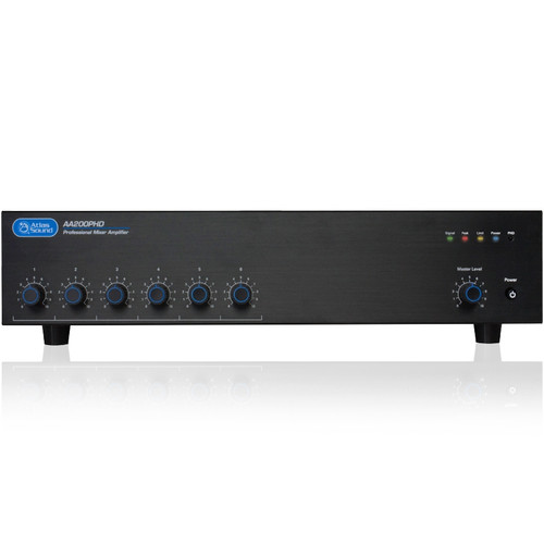Retail Store Sound System with 8 AtlasIED FAP63T In-Ceiling Loudspeakers, AtlasIED Mixer Amplifier and Bluetooth Adapter
